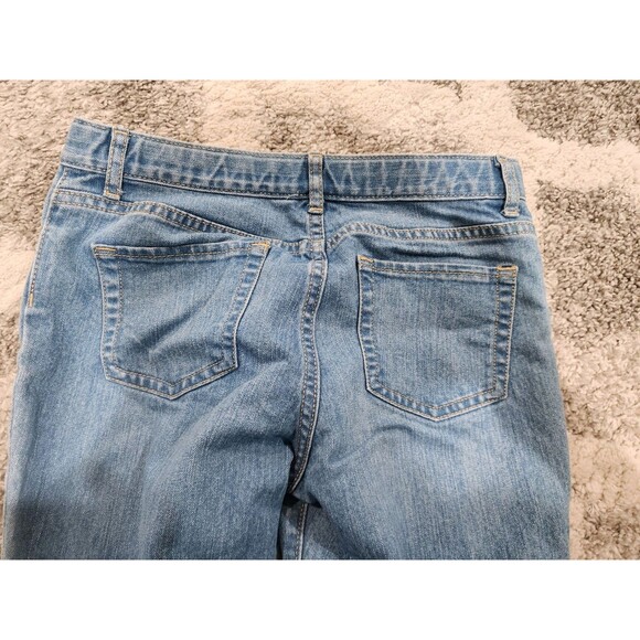 THE CHILDRENS PLACE GIRLS BLUE JEANS SKINNY SIZE 14 Light Wash Adjustable Waist - Picture 4 of 8
